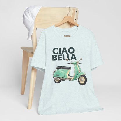 Ciao Bella Vespa Scooter Graphic T-Shirt