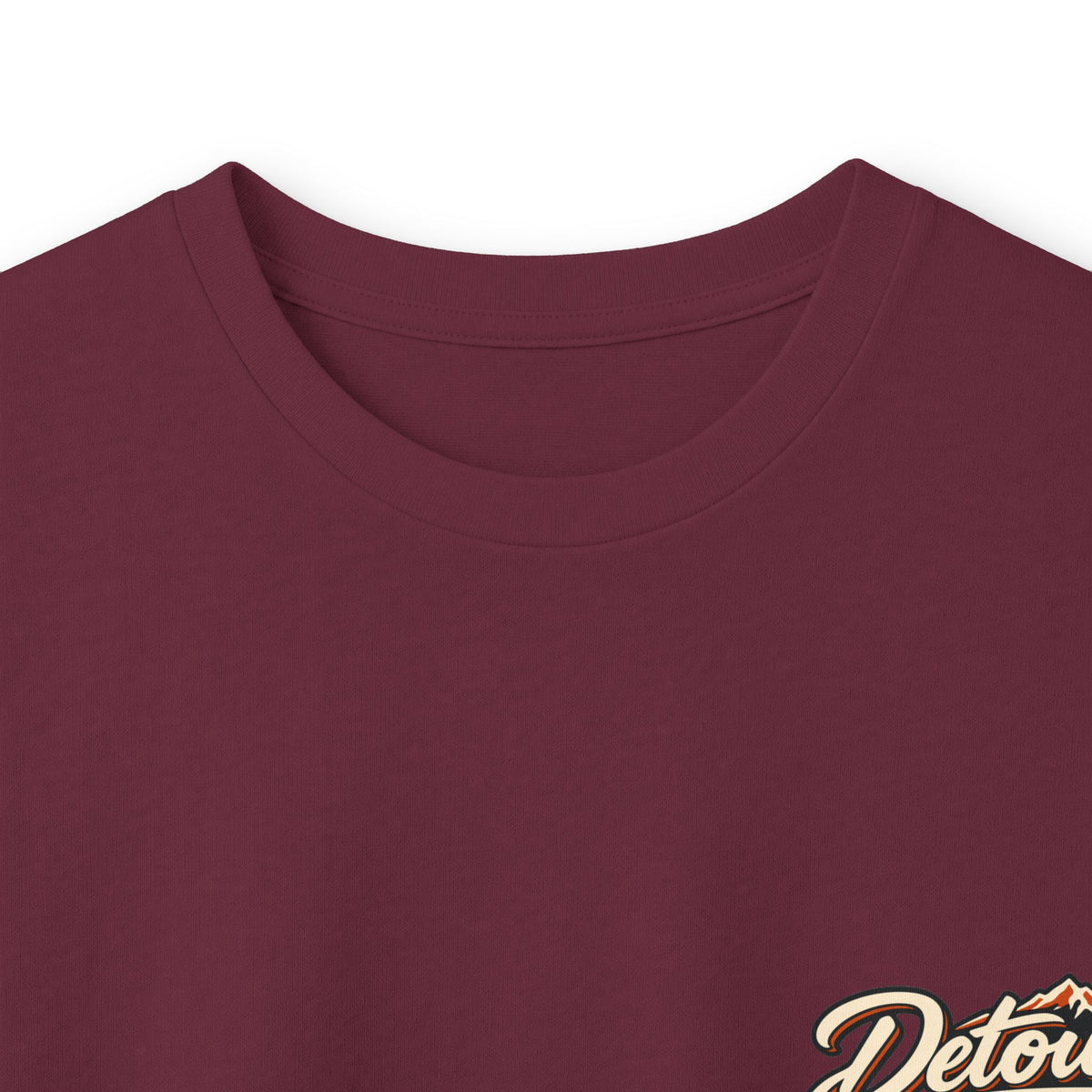 Detour Classic Car Long Sleeve Tee – 'Take The Long Way' Vintage Hot Rod Shirt