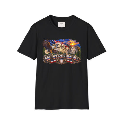 Mount Rushmore Graphic T-Shirt — Patriotic American Landmark Tee