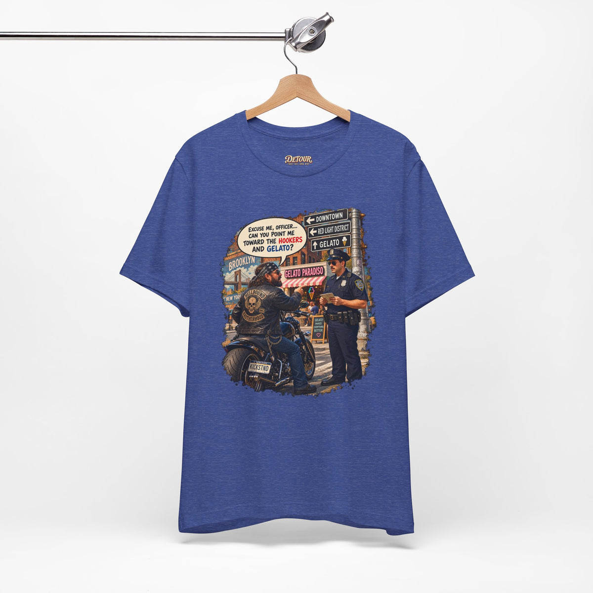 Motorcycle Rider Vintage Graphic Tee