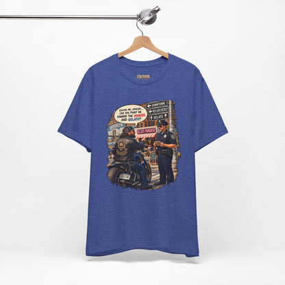 Motorcycle Rider Vintage Graphic Tee