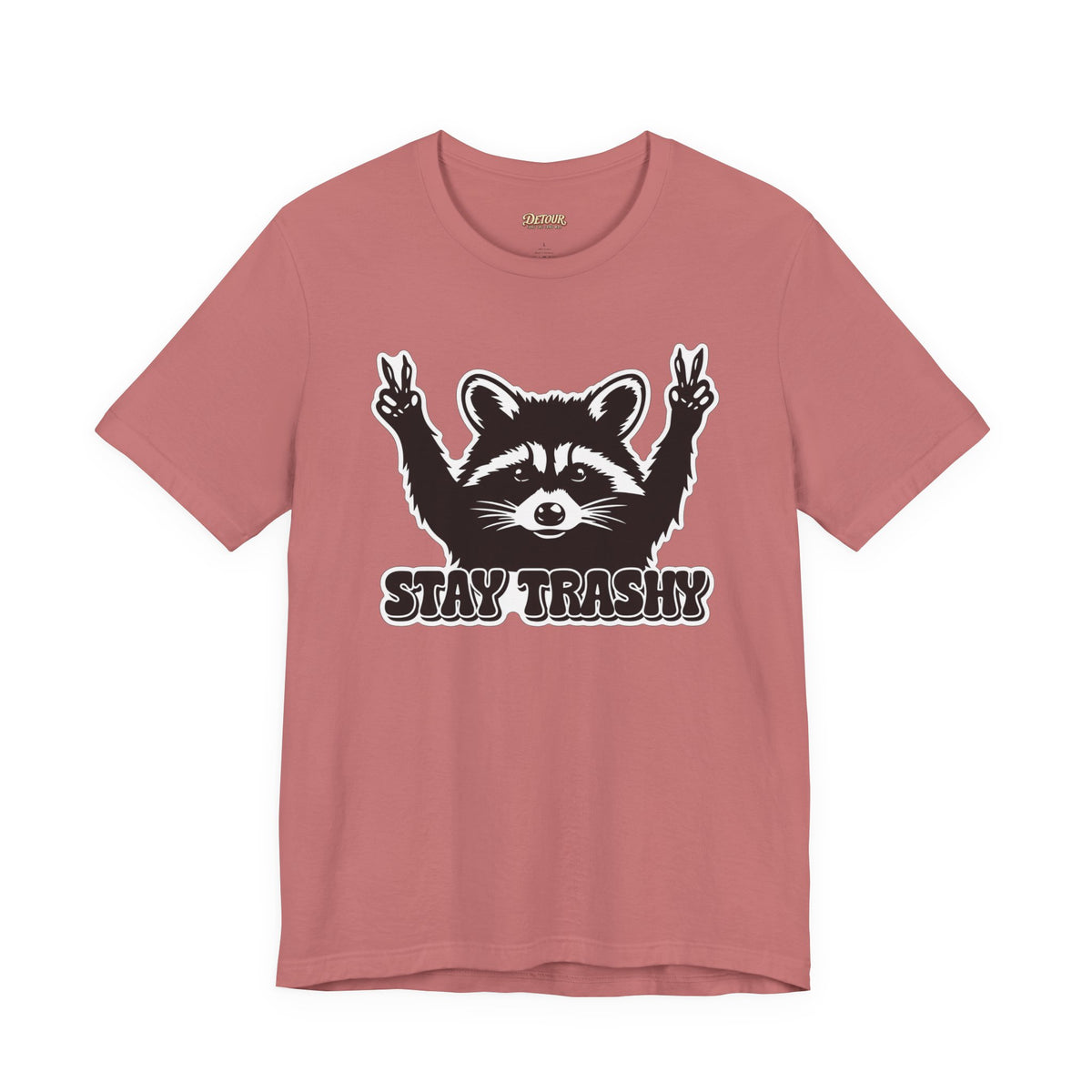 Stay Trashy Raccoon Graphic T-Shirt