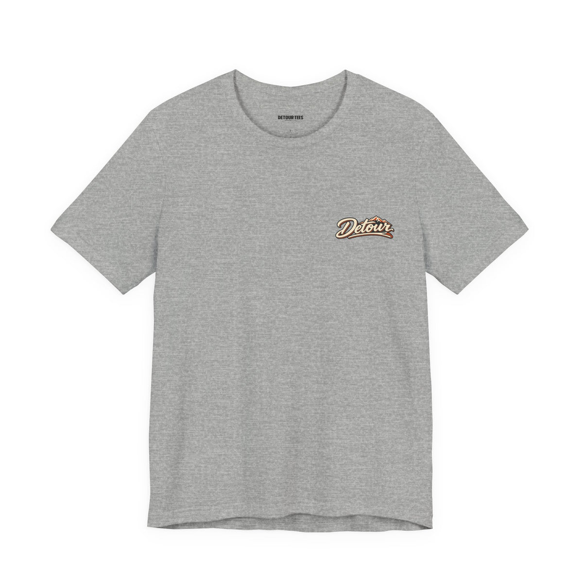 Detour Graphic Tee — 'Detour: Take the Long Way' Vintage Road Trip T‑Shirt