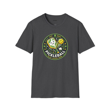 Pickleball Retro Crest T-Shirt — 'Pickleball' Vintage Logo Tee