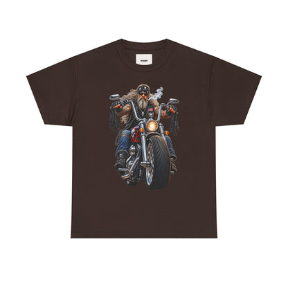 Biker Motorcycle Rider Graphic Tee — Vintage Road Rebel T‑Shirt