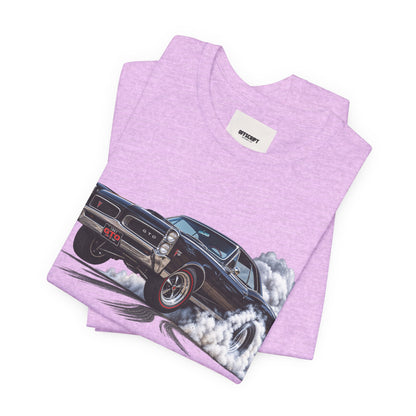 Vintage Muscle Car Tee — Burnout Classic Car Graphic T-Shirt