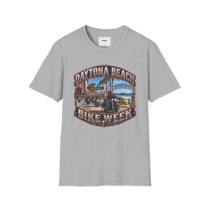 Daytona Beach Bike Week T-Shirt — Vintage Motorcycle Rally Tee