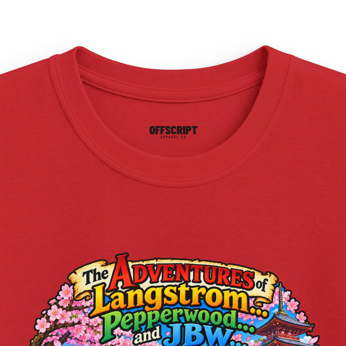 Kids Adventure Tee — 'The Adventure of Langstroth & Pepperwood' Illustrated Story Shirt