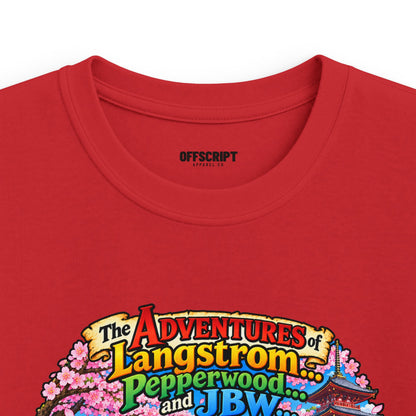 Kids Adventure Tee — 'The Adventure of Langstroth & Pepperwood' Illustrated Story Shirt