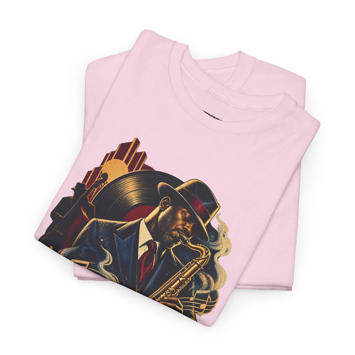 Saxophone Jazz Musician T-Shirt — Vintage Sax Player Tee