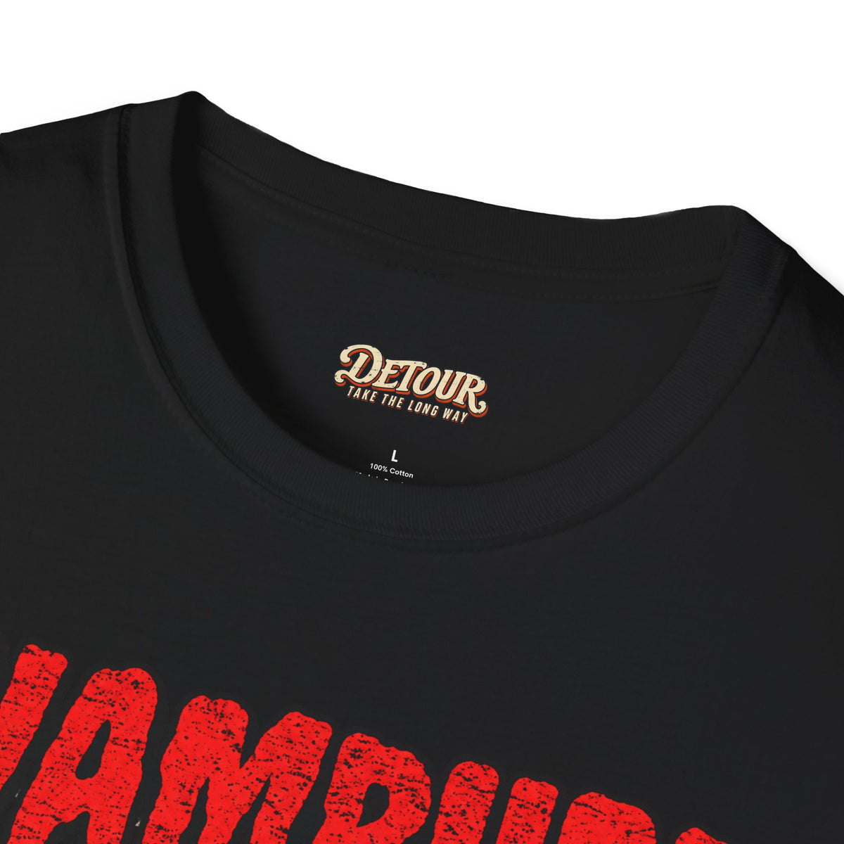 Vampurr Bites Again Cat Horror Graphic T-Shirt
