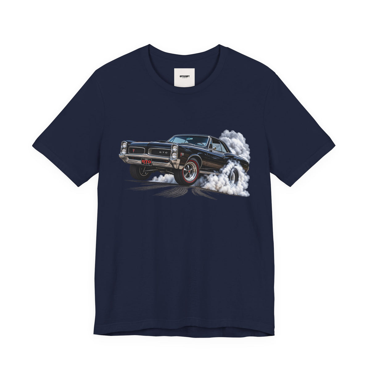 Vintage Muscle Car Tee — Burnout Classic Car Graphic T-Shirt