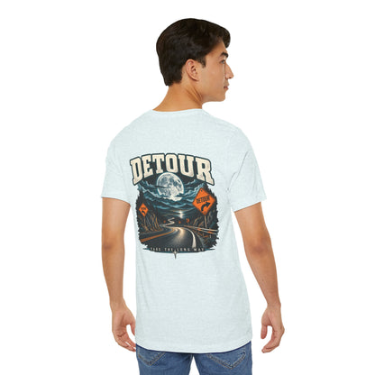 Detour Take the Long Way Road Trip Graphic T-Shirt