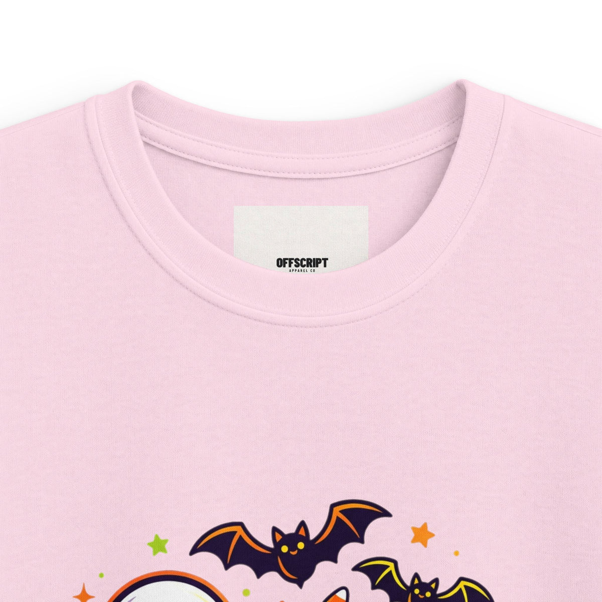 Kids Halloween Tee - Cute Ghost, Jack-O'-Lantern & Black Cat Shirt for Children