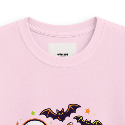 Kids Halloween Tee - Cute Ghost, Jack-O'-Lantern & Black Cat Shirt for Children