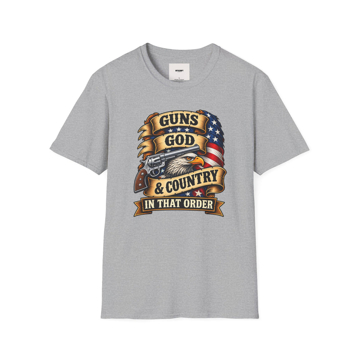 Guns God & Country Graphic T-Shirt
