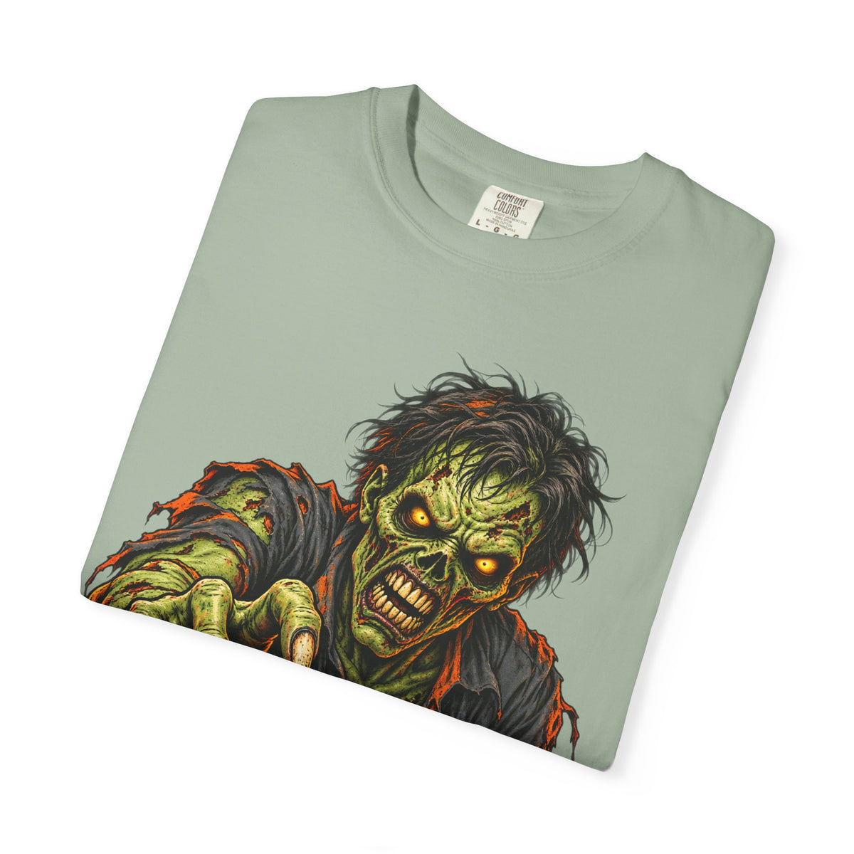 Zombie Attack T‑Shirt — Graphic Horror Tee for Halloween & Horror Fans