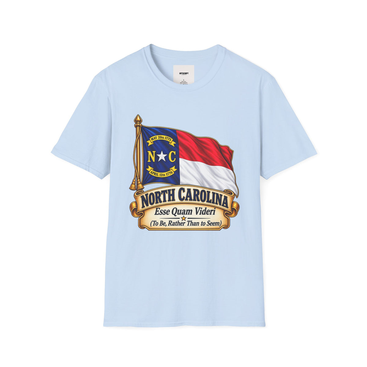 North Carolina Flag T-Shirt — State Pride NC Tee