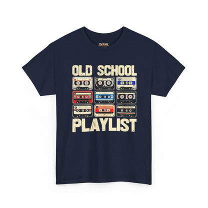Old School Playlist Cassette Tape T-Shirt