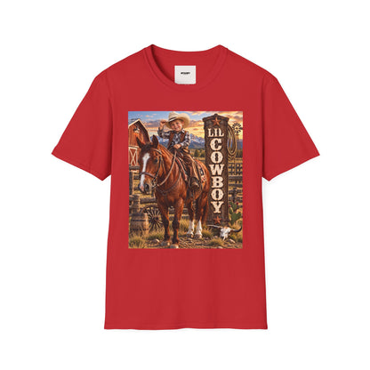Kid's 'Lil Cowboy' T-Shirt — Cute Western Horse & Ranch Graphic