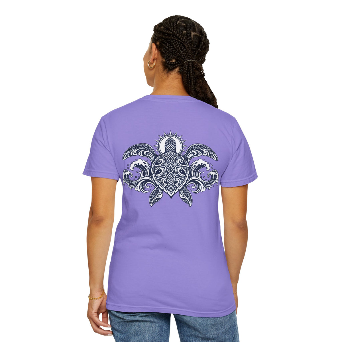 Sacred Sea Turtle Mandala T-Shirt
