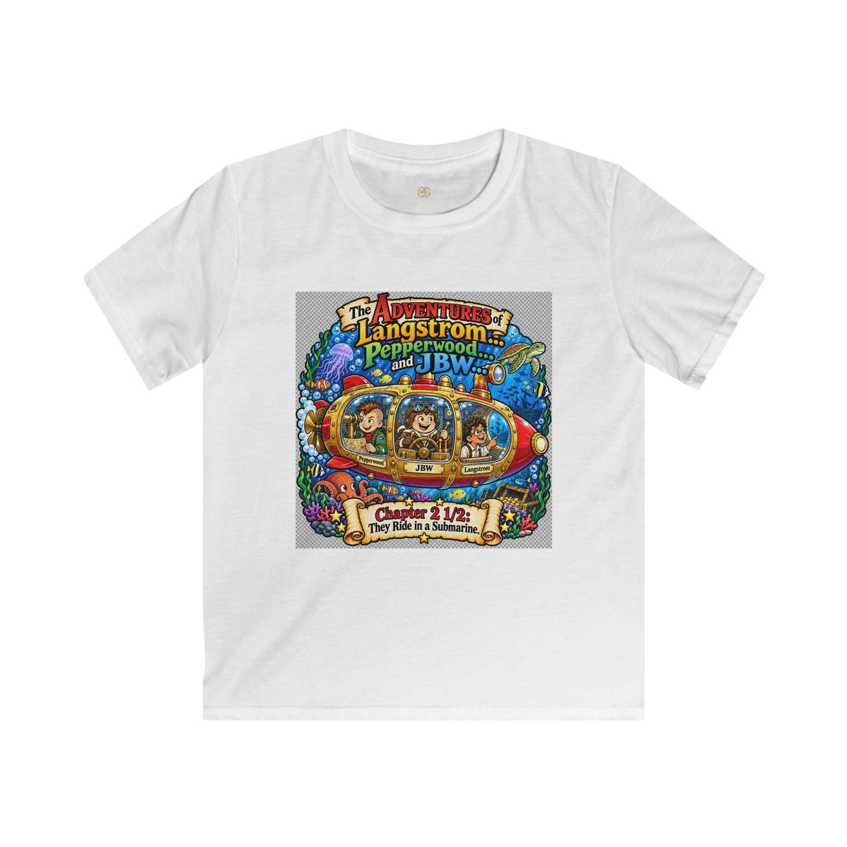 Kids Tee — 'The Adventures of Langstrom & Pepperwood' Colorful Storybook Design