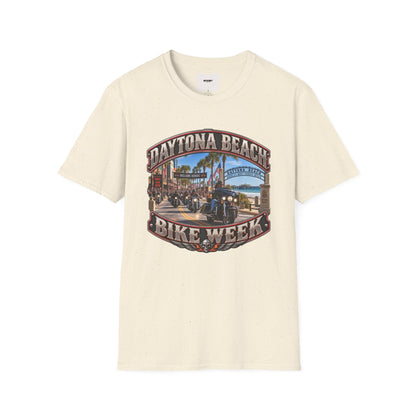 Daytona Beach Bike Week T-Shirt — Vintage Motorcycle Rally Tee