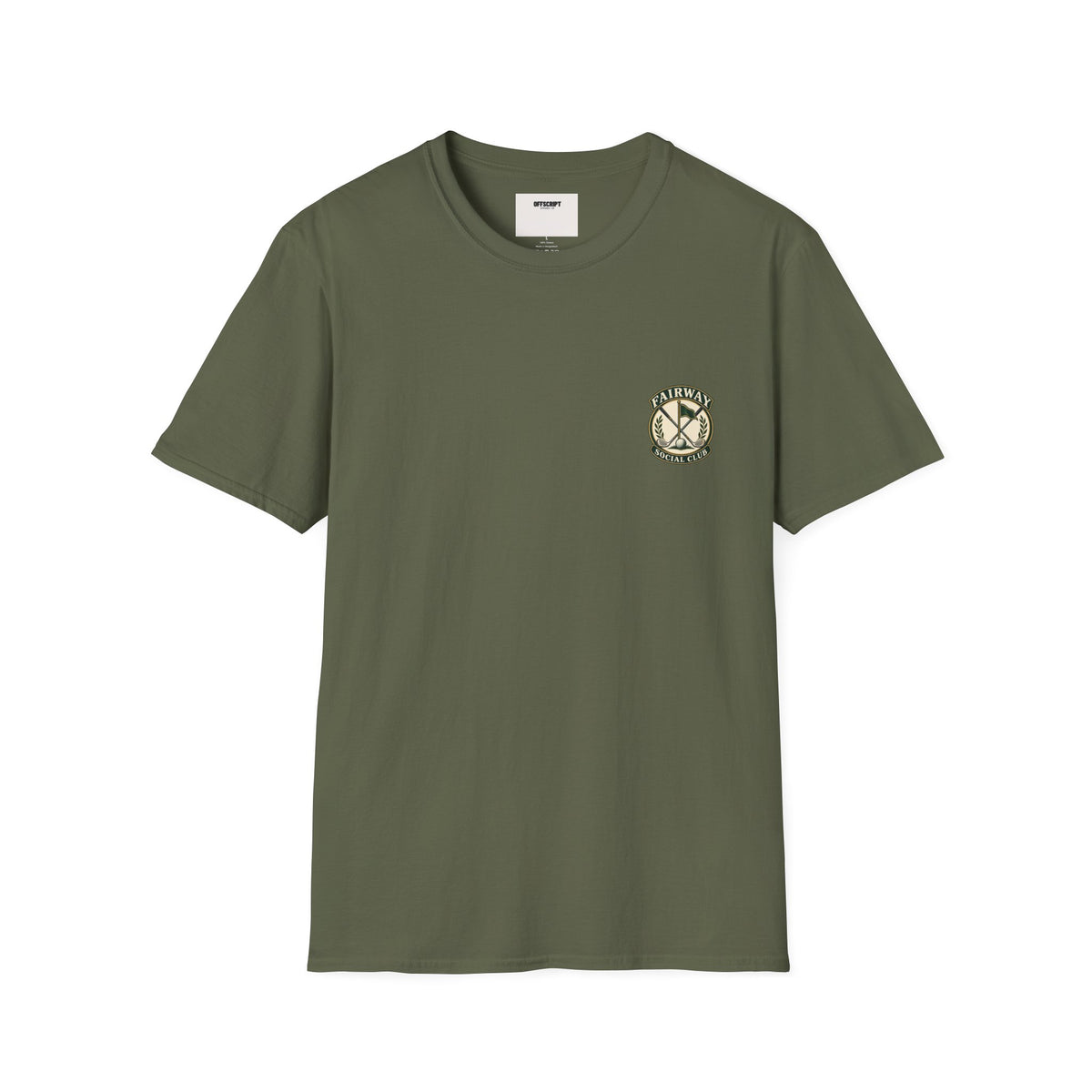 Fairway Social Club Golf T-Shirt — 'Play the Long Game' Vintage Golf Graphic
