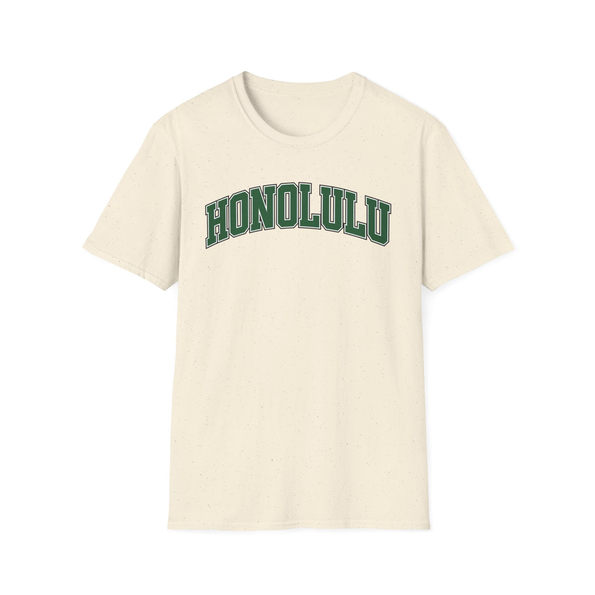 Honolulu Arch Logo T-Shirt — Vintage Collegiate Hawaii Tee