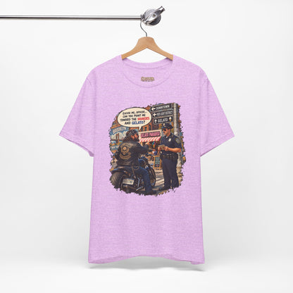 Motorcycle Rider Vintage Graphic Tee