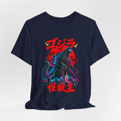 Godzilla Kaiju King Graphic Tee — Retro Japanese Monster T-Shirt