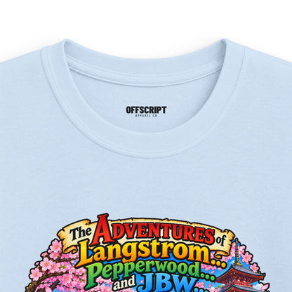 Kids Adventure Tee — 'The Adventure of Langstroth & Pepperwood' Illustrated Story Shirt