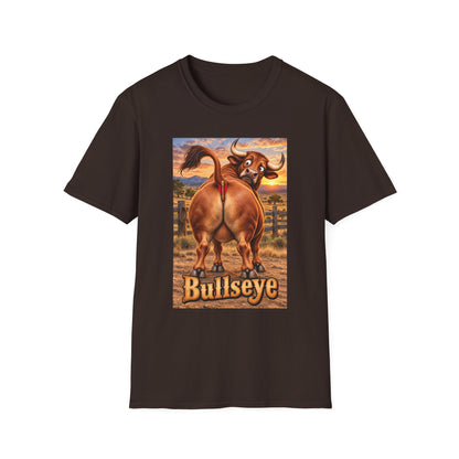 Bullseye Bull Cartoon T-Shirt