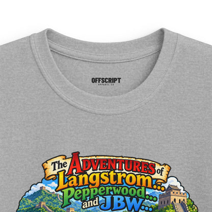 Kids Tee — 'The Adventures of Langstrom & Pepperwood' Storybook Graphic
