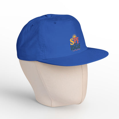 SPF IDGAF Surf Cap | Retro Sun Typography Hat