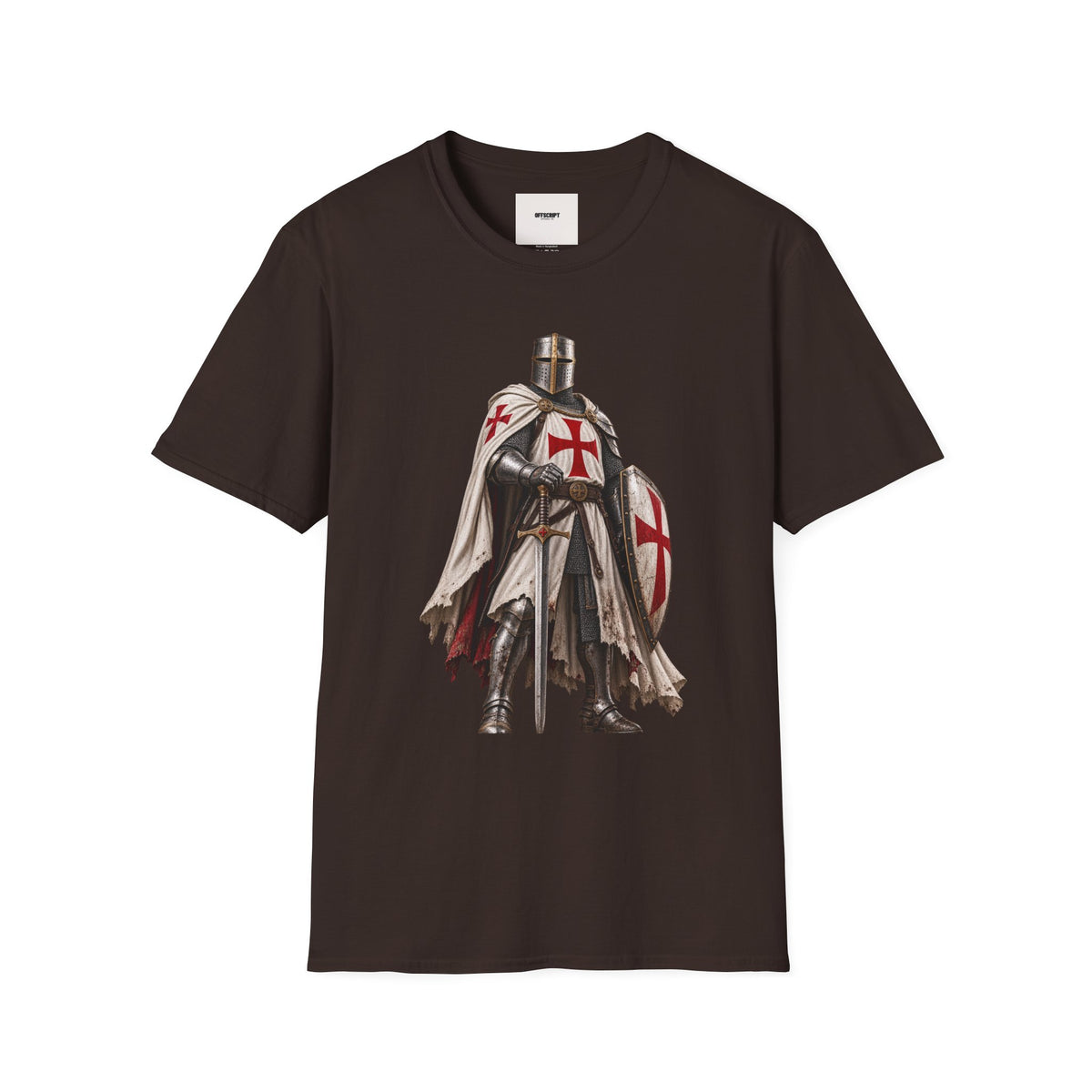 Crusader Knight T‑Shirt — Medieval Templar Armor Graphic Tee (Copy)