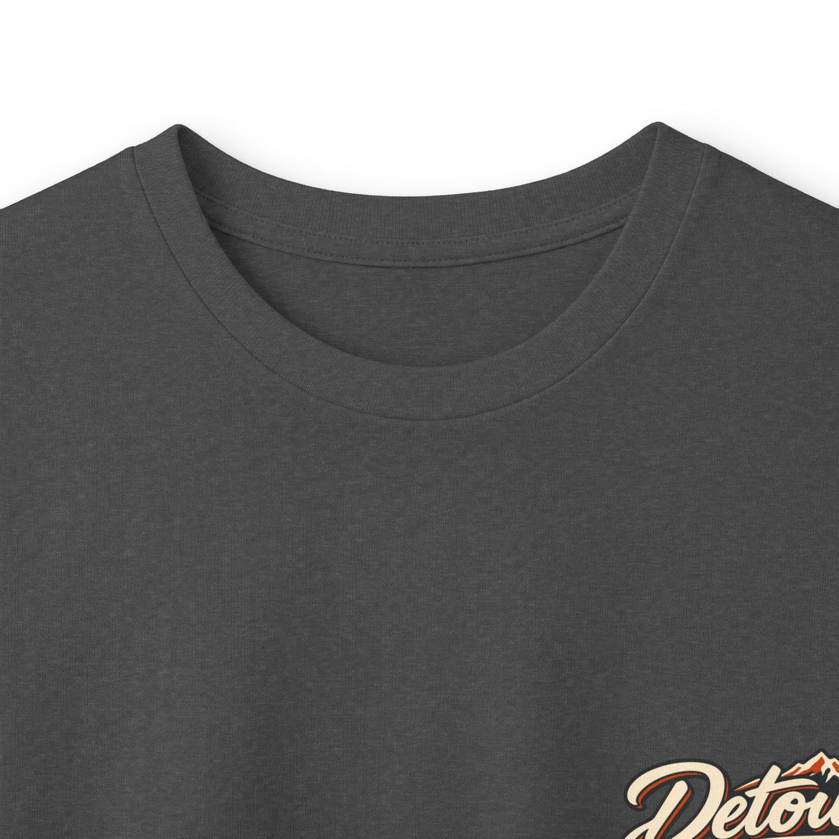 Detour Classic Car Long Sleeve Tee – 'Take The Long Way' Vintage Hot Rod Shirt