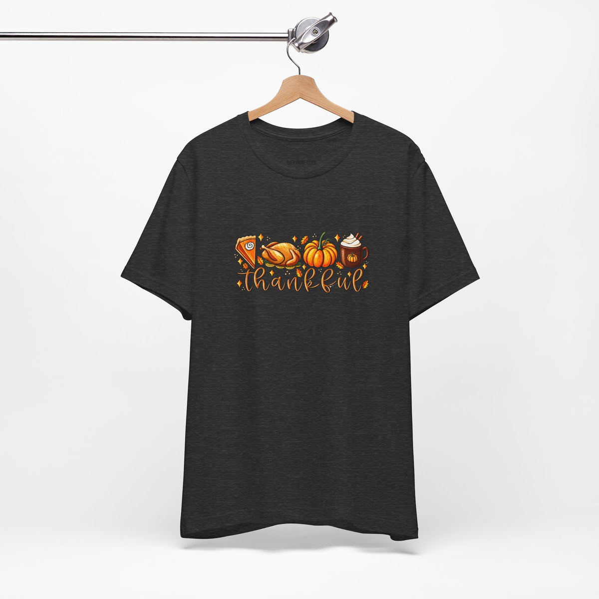 Thankful Harvest Tee — Thanksgiving Pumpkin & Pie Fall Shirt