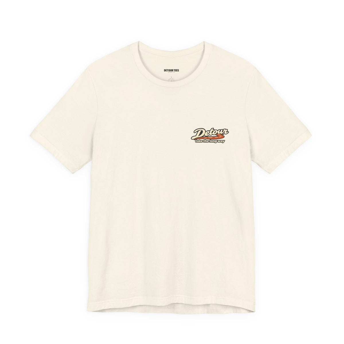 Detour Take the Long Way Road Trip Graphic T-Shirt