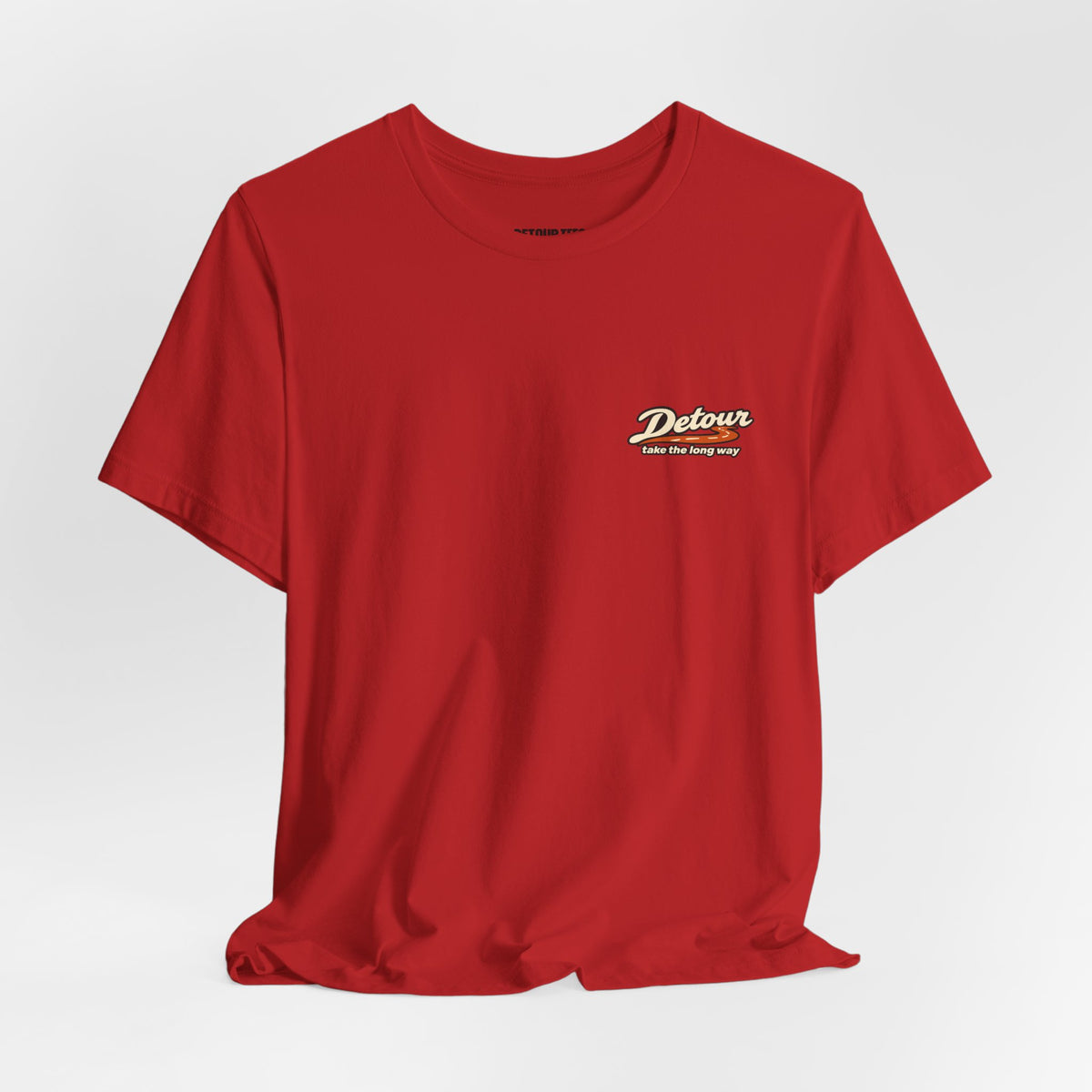 Detour Adventure Tee — 'Take the Long Way' Graphic T‑Shirt