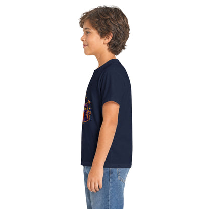 Kids Halloween Tee - Cute Ghost, Jack-O'-Lantern & Black Cat Shirt for Children
