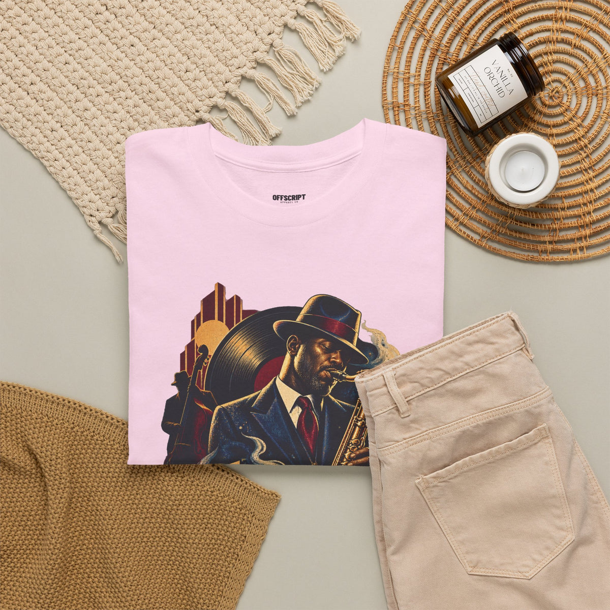 Saxophone Jazz Musician T-Shirt — Vintage Sax Player Tee