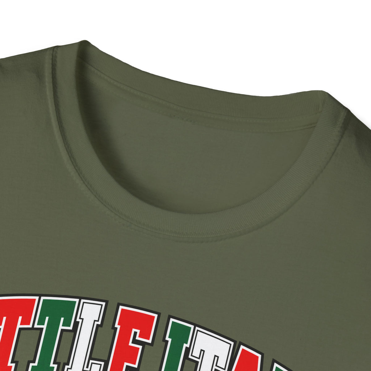 Little Italy T‑Shirt — Italian Flag Arch Graphic Tee
