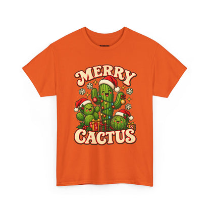 Merry Cactus Christmas Tee — Festive Holiday Cactus Shirt