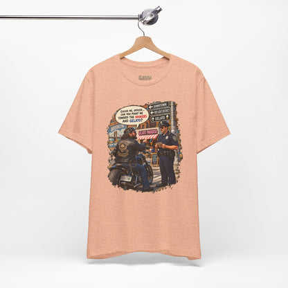 Motorcycle Rider Vintage Graphic Tee