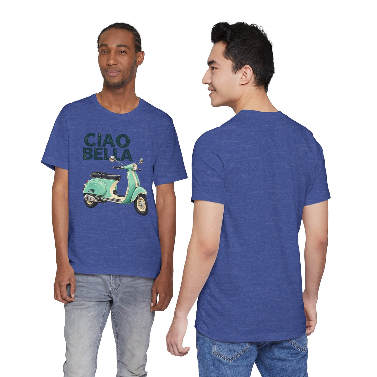 Ciao Bella Vespa Scooter Graphic T-Shirt