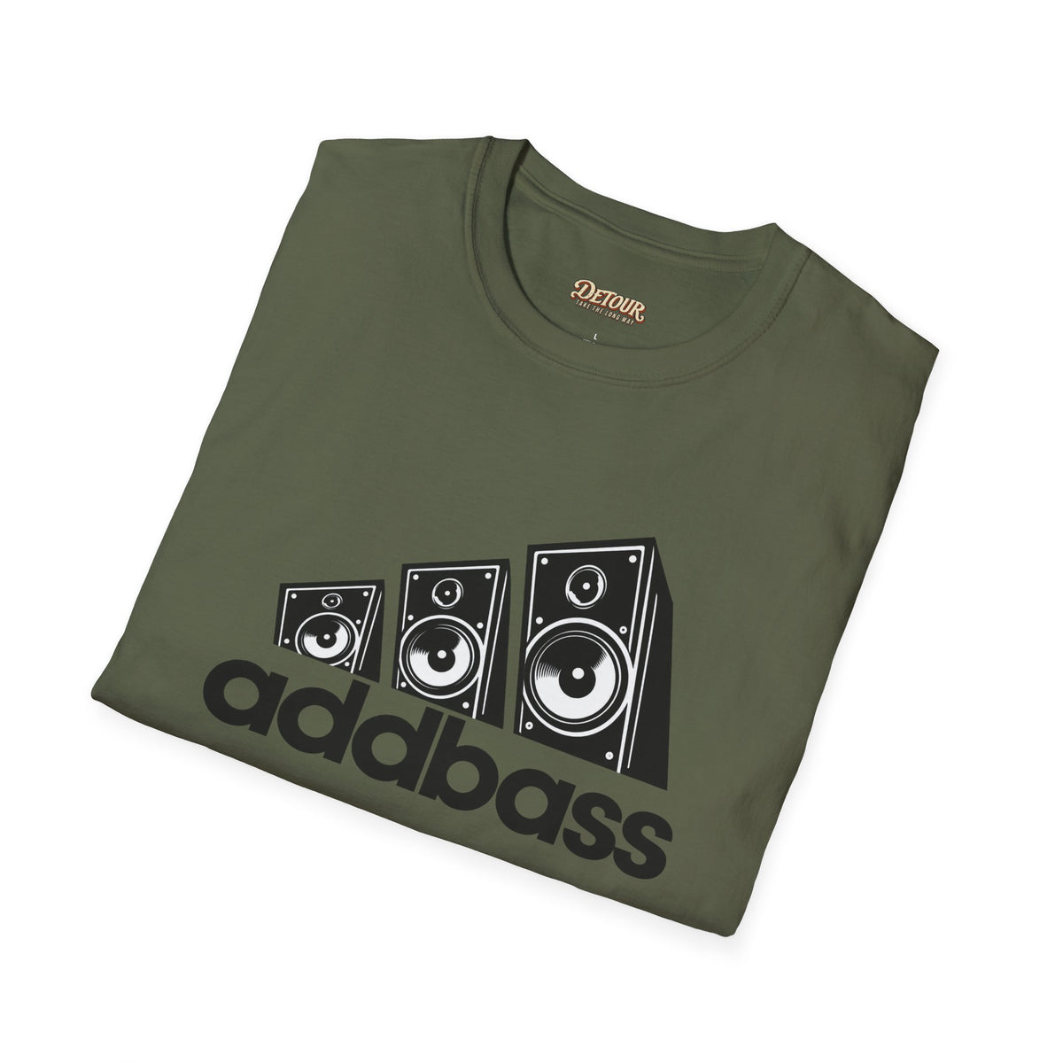Addbass Speaker Graphic Music T-Shirt