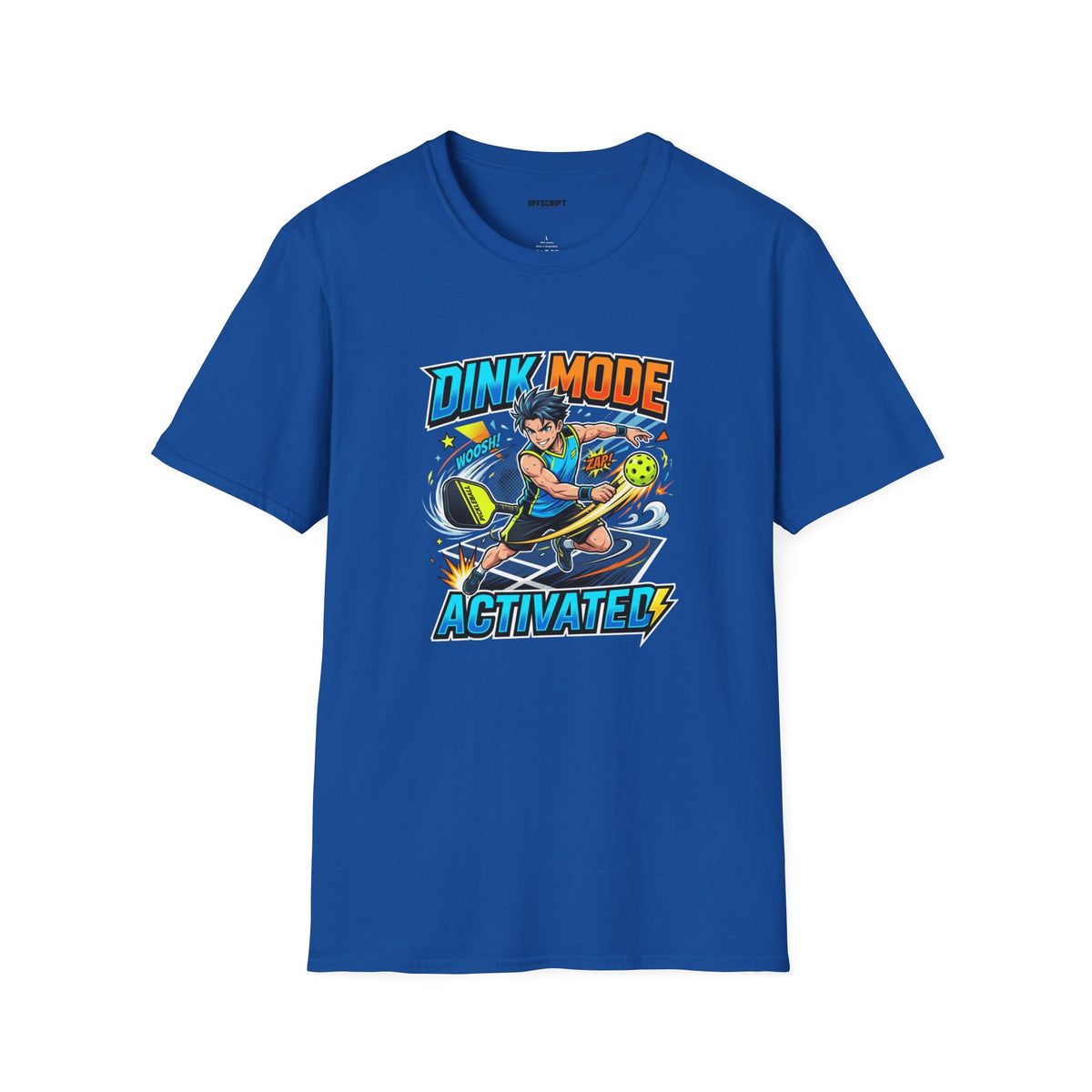 Dink Mode Activated T-Shirt — Pickleball Player Graphic Tee