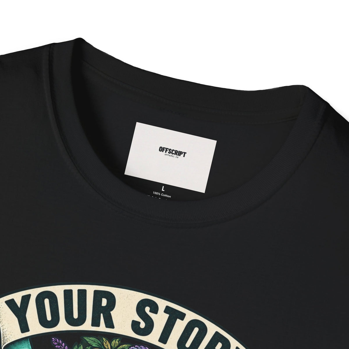 'Your Story Isn't Over' Floral T-Shirt — Inspirational Mental Health Tee