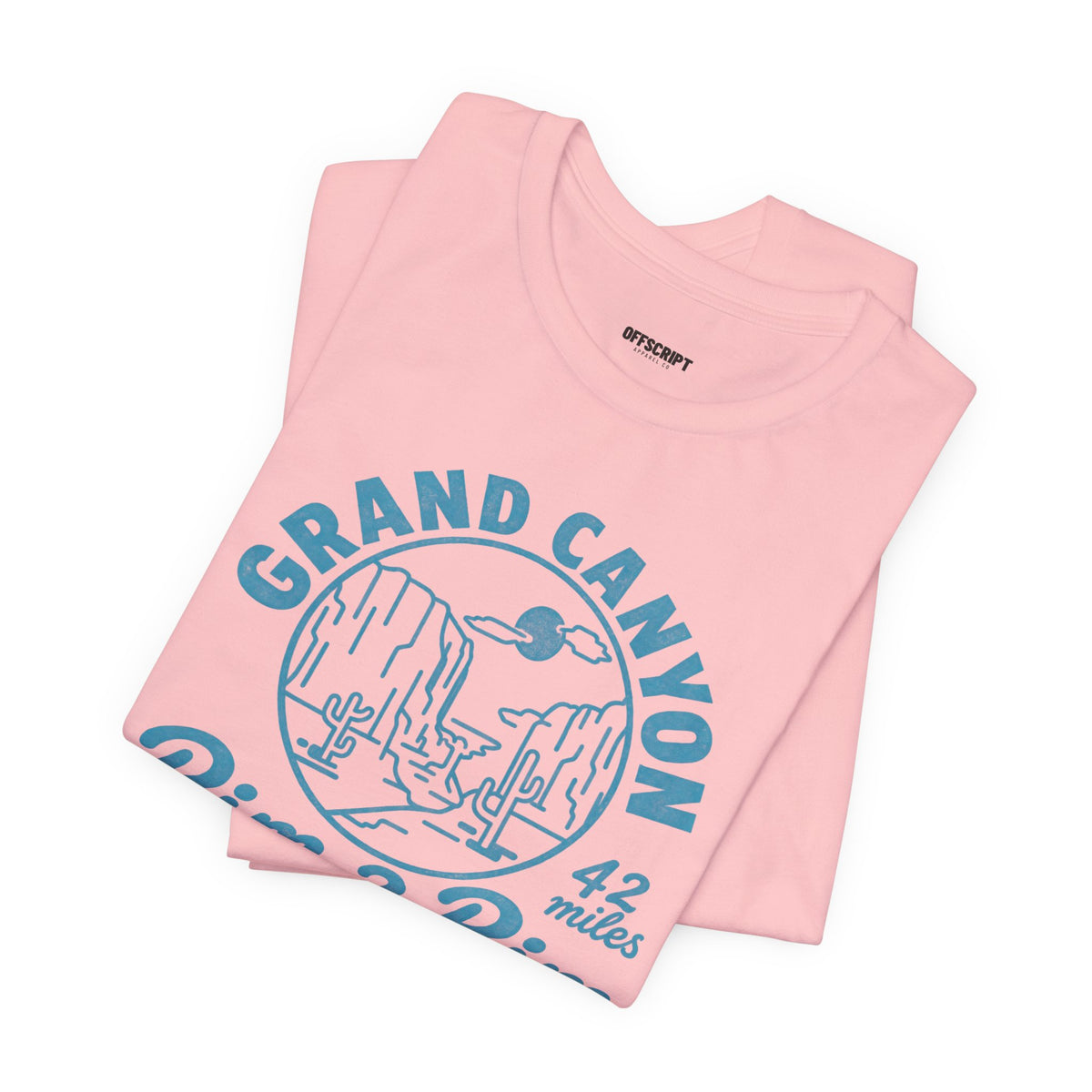 Grand Canyon Rim 2 Rim Graphic Tee — 42 Miles Adventure T-Shirt